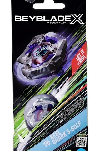 Bey00000 Beyblade Top Keel Shark 3-60lf