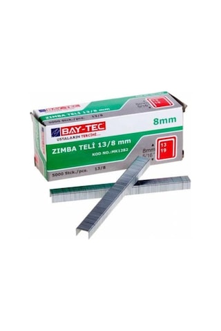 Bay-tec Mk1282 Zımba Teli 13/8mm 5000 Adet