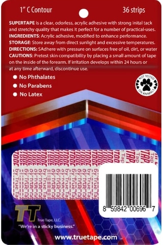 True Tape Supertape Protez Saç Bandı Oval 1"C (2.5Cm-7.5Cm)