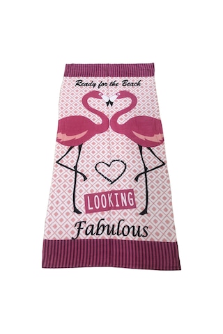 Royam Kadife Pamuklu Plaj Havlusu Banyo Havlusu 75 X 150 001