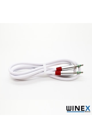 Winex Ax42 Gfz 3.5Mm Aux Kablo 1M Beyaz