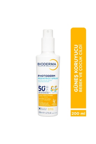 Bioderma Photoderm Pediatrics Güneş Koruyucu Sprey SPF50+ 200 ML