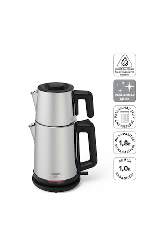 Arzum AR3158 Neosteel 1.8 L Çay Makinesi