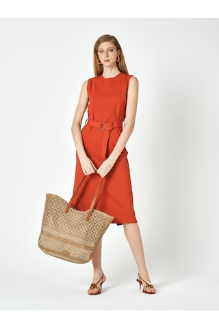 Pierre Cardin Kadın Hasır Omuz Çantası 05pc25y1502 Naturel