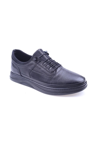 Castle Black 42554 Erkek Hakiki Deri Casual Ayakkabı Siyah Siyah