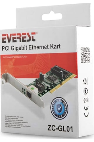 Everest ZC-GL01 10/100/1000 Mbps PCI Gigabit Ethernet Kartı