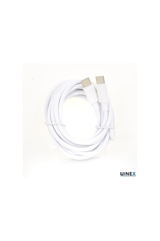 Winex Sx26P Type-C To Type-C Data Hızlı Şarj Kablo 3’Lü 1,2,3 M