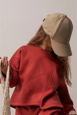 Oh La La Koala Omuz Nakışlı Çocuk Sweatshirt Turuncu
