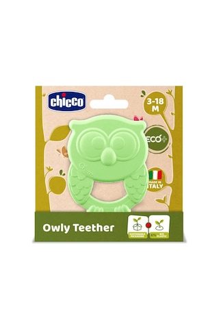 Chıcco Owly Diş Kaşıyıcı 3-18 Ay - Yeşil