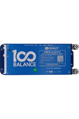 Daly 100balance Lifepo4 8s-24s 100a Universal Can/rs485 Bms