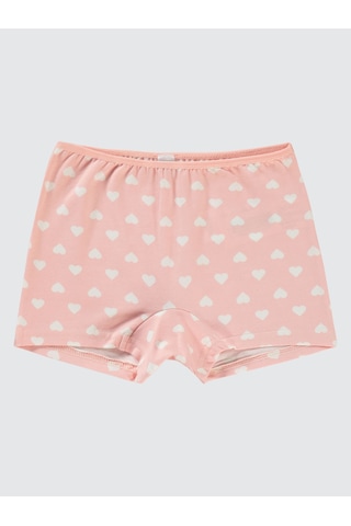 Civil Girls Kız Çocuk 2'li Boxer Set 2-10 Yaş Ekru