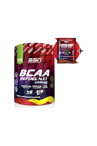SSN Sports Style Nutrition Bcaa 4.1.1 315 Gr Cherry Lemade / Vişne-limonata Aminoasit