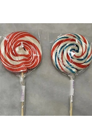 Şekeyci Büyük Yuvarlak Çubuklu Lolipop Sosyete Şekeri 20 x 28 G