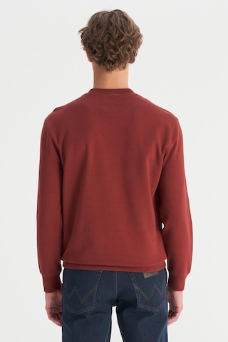Wrangler Erkek Sweat W2520255 169 Kiremit Kiremit