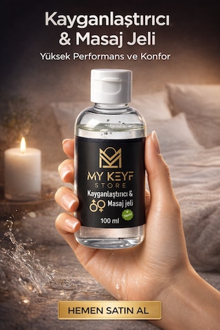 My Keyf Masaj Jeli & Kayganlaştırıcı 100 Ml Kokusuz Renksiz Su Bazlı