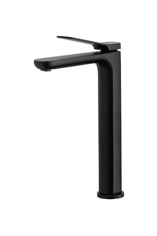 Orka Moderna Yüksek Lavabo Bataryası / Siyah Mdr73107b Siyah