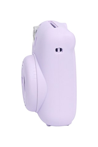 Fujifilm Instax Mini 12 Lila Fotoğraf Makinesi-10'lu Film-kıskaçlı Resim Standı Ve Silikon Kılıf Seti