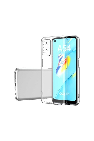 Adige Oppo A54 Kılıf Kamera Korumalı Süper Silikon