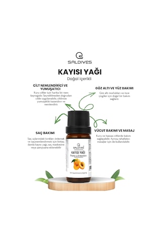 Kayısı Yağı 20 Ml