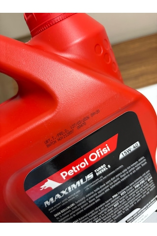 Petrol Ofisi Maximus Turbo S 15W-40 Motor Yağı