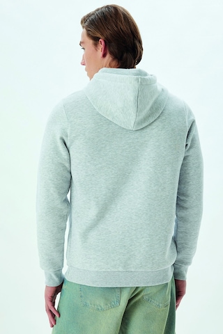 Koton Kapüşonlu Erkek Sweat Açık Gri
