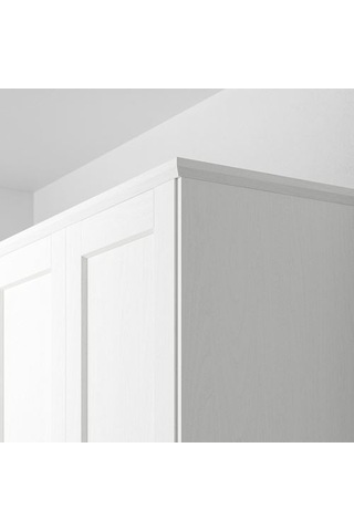Ikea Enköpıng Dekoratif Şerit, Beyaz-ahşap Görünümlü, 221 Cm