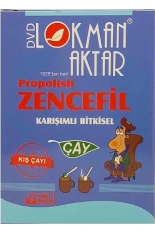 Propolisli Zencefil Karışımlı Çay 4x 100 Gr, Lokman Aktar