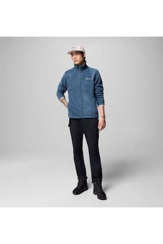 Columbia Steens Mountain 2.0 Tam Fermuarlı Erkek Polar Ceket 1476671436 Mavi