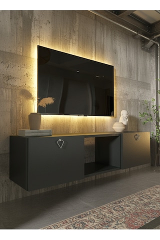 Resital Tv Ünitesi S1239-4 Antrasit Antrasit
