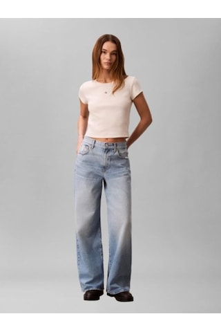 Calvin Klein Kadın Tişört-lv047c200g White