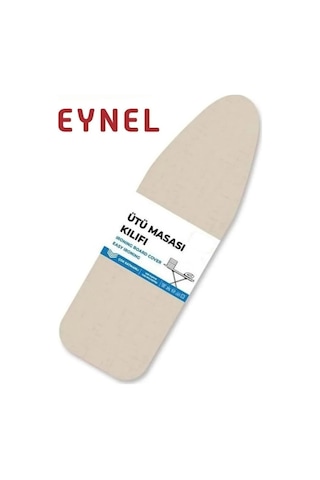 Ütü Masası Örtüsü Kılıfı 138x48cm Ayarlanabilir Ipli Kılıf Bezi Krem Çok Renkli