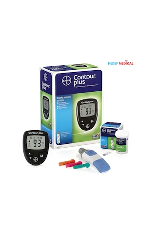 Contour Plus Seker Ölçüm Cihazı + Ölçüm Stribi 50 Adet