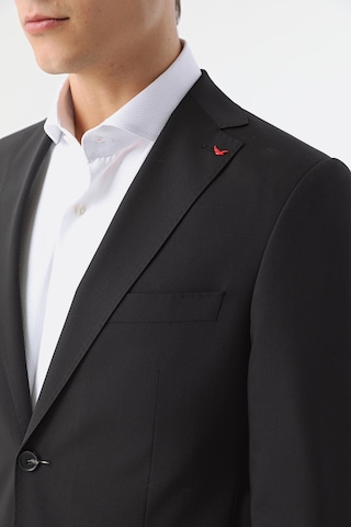 D's Damat Ds Damat Slim Fit Siyah Düz Travel Takim Elbise 5he05ob35501m 001