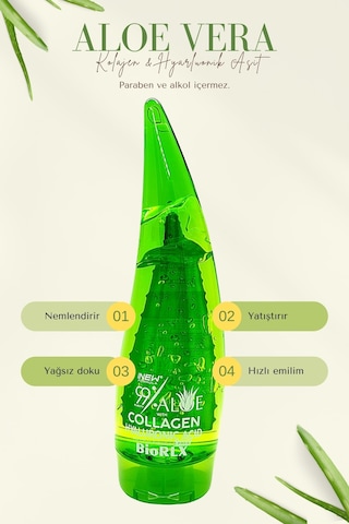 Biorlx Collogen Aloe Vera Jeli 250 ML