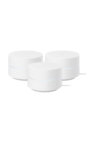 Google Wifi - Ac1200 - Mesh Wifi Sistemi - Wifi Yönlendirici - 4500 Sq Ft Kapsama Alanı - Perakende Olmayan Paketleme - 3 Paket - Kar-122482