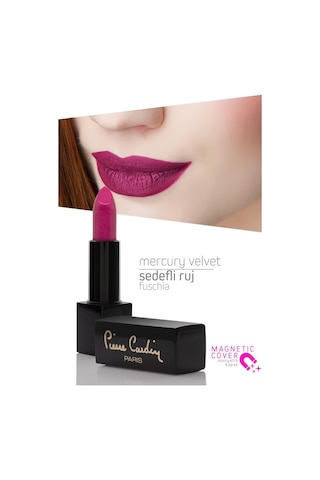 Pierre Cardin Mercury Velvet Lipstick  - Fuschia - 168