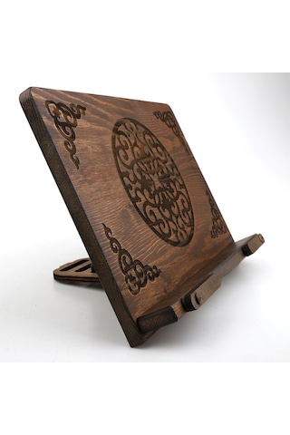 Ahşap Masaüstü Kademeli Rahle Kitap Okuma Standı Ahşap Tabletlik N11.1066
