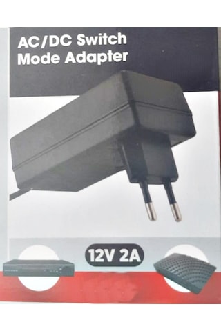 12 Volt 2 Amper Çokamaçlı Switch Mode Adaptör Güçkaynağı