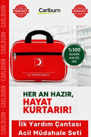 İlkyardımseti Medikal Araç Ev Ofis Kompakt Taşınabilir Medikal İlk Yardım Çantası Acil Müdahale Set