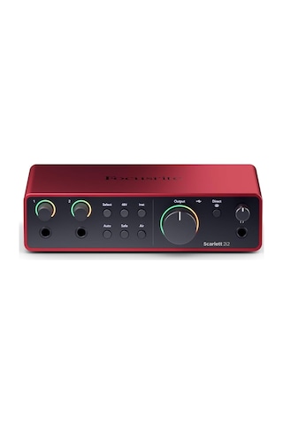 Scarlett 2i2 Gen 4 Ses Kartı: Kayıt, Şarkı Yazma, Yayın Ve Podcasting İçin Usb Audio Arayüzü, Stüdyo Kalitesin