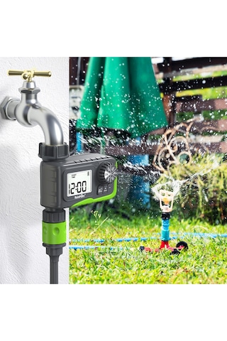 Bahçe Sulama Zamanlayıcısı Musluk Tipi Pilli Elektronik Dijital Zamanlayıcı Yüksek Kalite