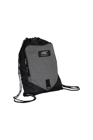 Musclecloth Musclecoth Sackpack Spor Çanta Siyah Gri-Standart Siyah
