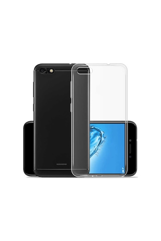 Xiaomi Redmi 6a Kılıf Zore Süper Silikon Kapak Renksiz