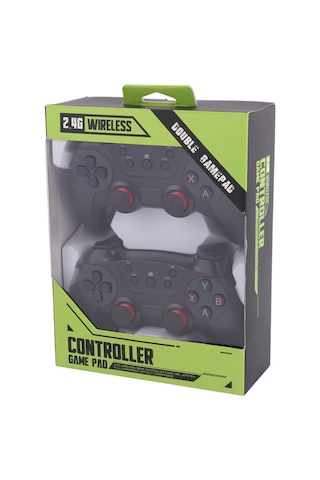 Hk Tech Gamepad Çiftli Tv Pc Uyumlu Oyun Konsolu 2.4ghz