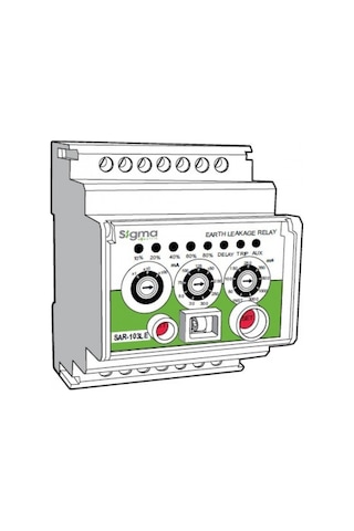 Sigma Kaçak Akım Algılama Rölesi Sar103Le