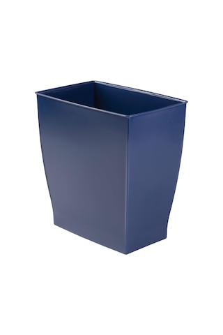 Mono Çöp Kovası Çöp Kutusu Dikdörtgen, Plastik, Plastik, Koyu Mavi, 28.4 X 18.9 X 30.3 Cm Belirtilmemiş