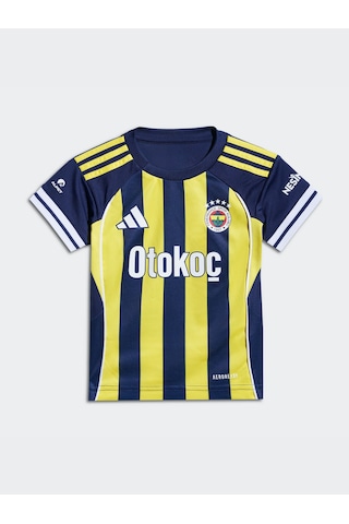 Fenerium Fenerbahçe S.k. Çubuklu Forma 25/26 Babyset İç Saha Forması Lacivert - Sarı