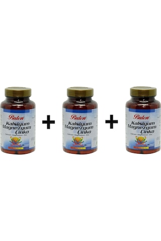 Balen Kalsiyum & Magnezyum & Çinko 709 Mg 90 Kapsül 3 Adet