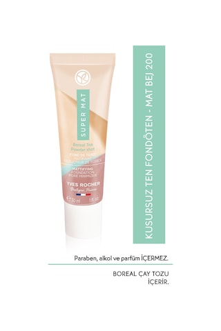 Yves Rocher Kusursuz Ten Mat Fondöten-30 Ml-mat Bej 200