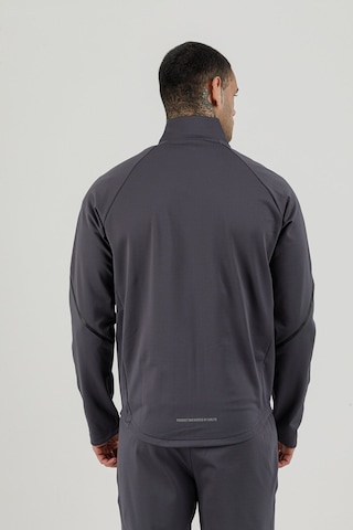 Airlife Power 22 Cr Line Tam Boy Fermuarlı Erkek Dik Yaka Sweatshirt Smoked Füme